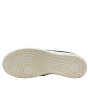 Low-Top Sneakers with Perforated Leather