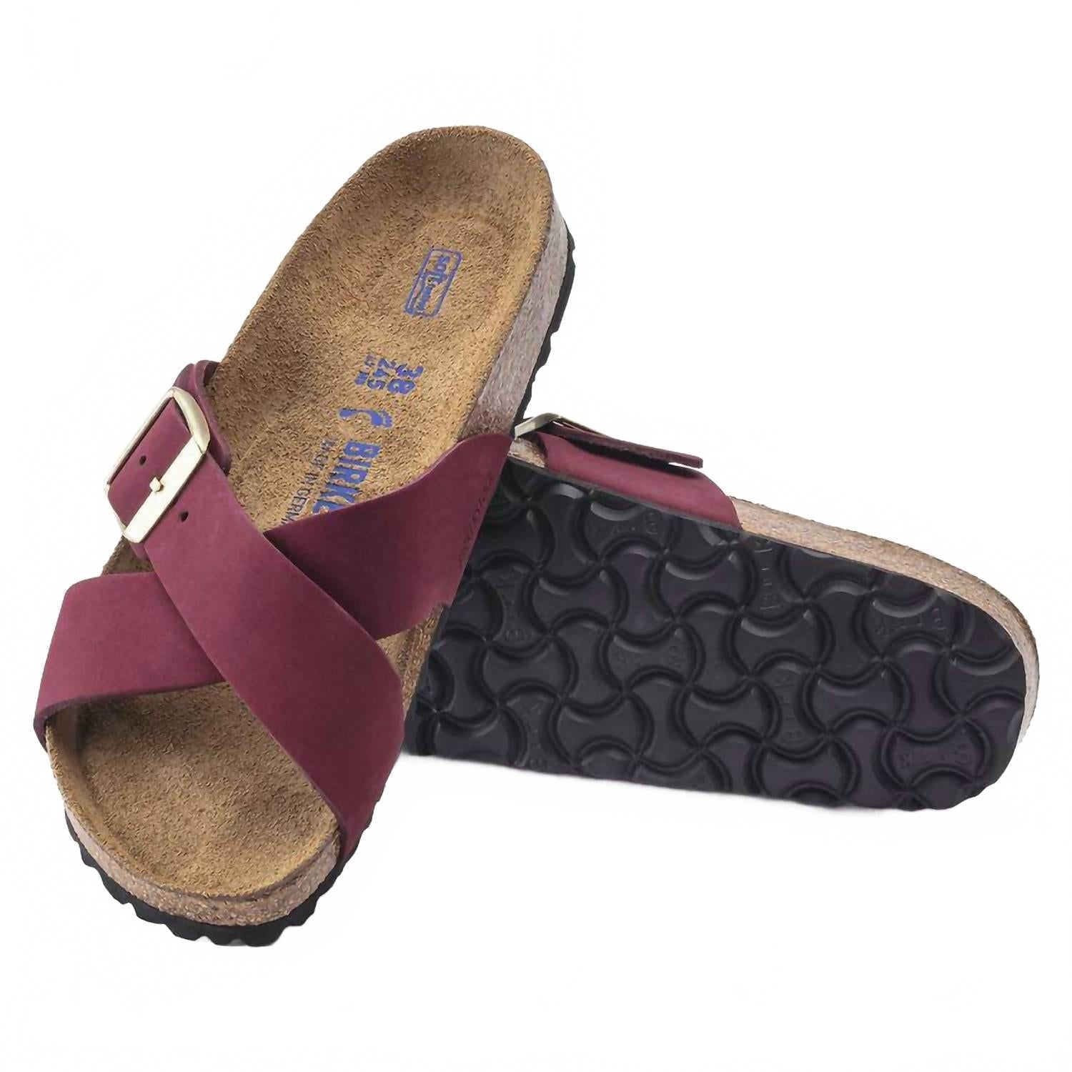 Women's Siena Soft Footbed In Maroon