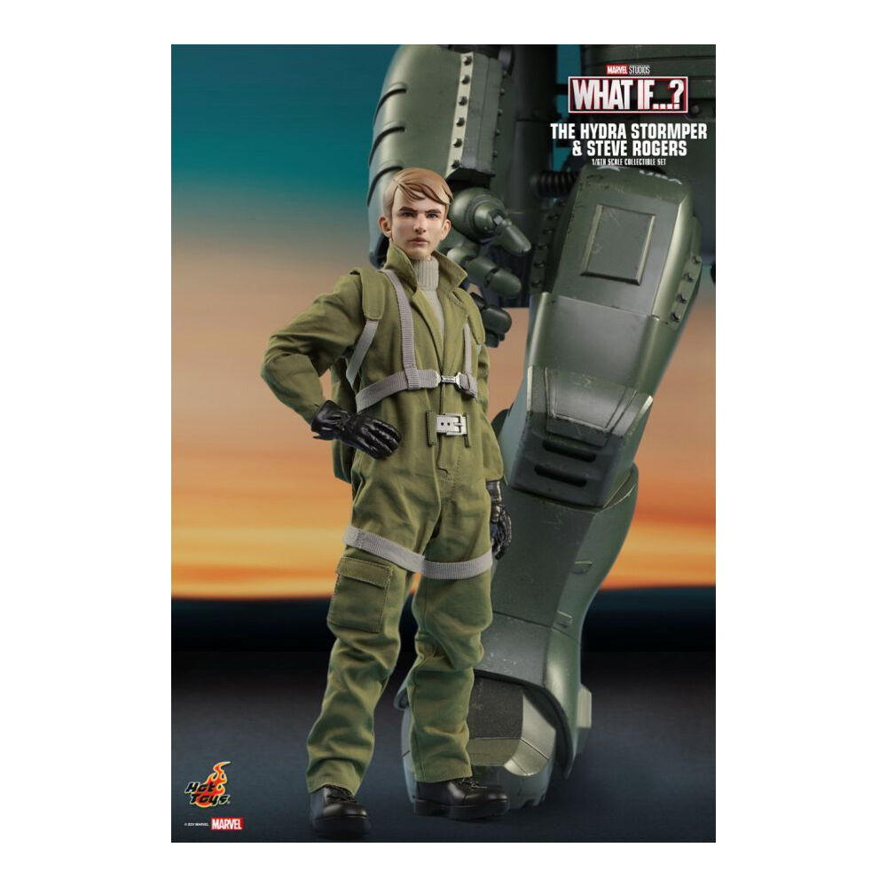56cm What If Steve Rogers & Hydra Stomper Collectable Action Figure