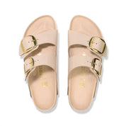 Women's Arizona Big Buckle Sandal In High-Shine New Beige