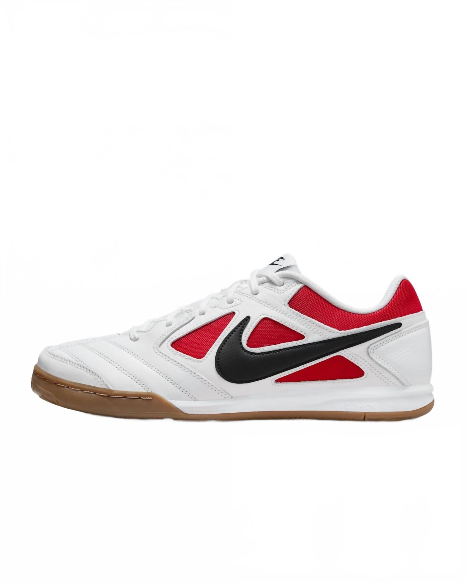 Men's Gato Shoes In White Gym Red Gum Dark Brown Black White