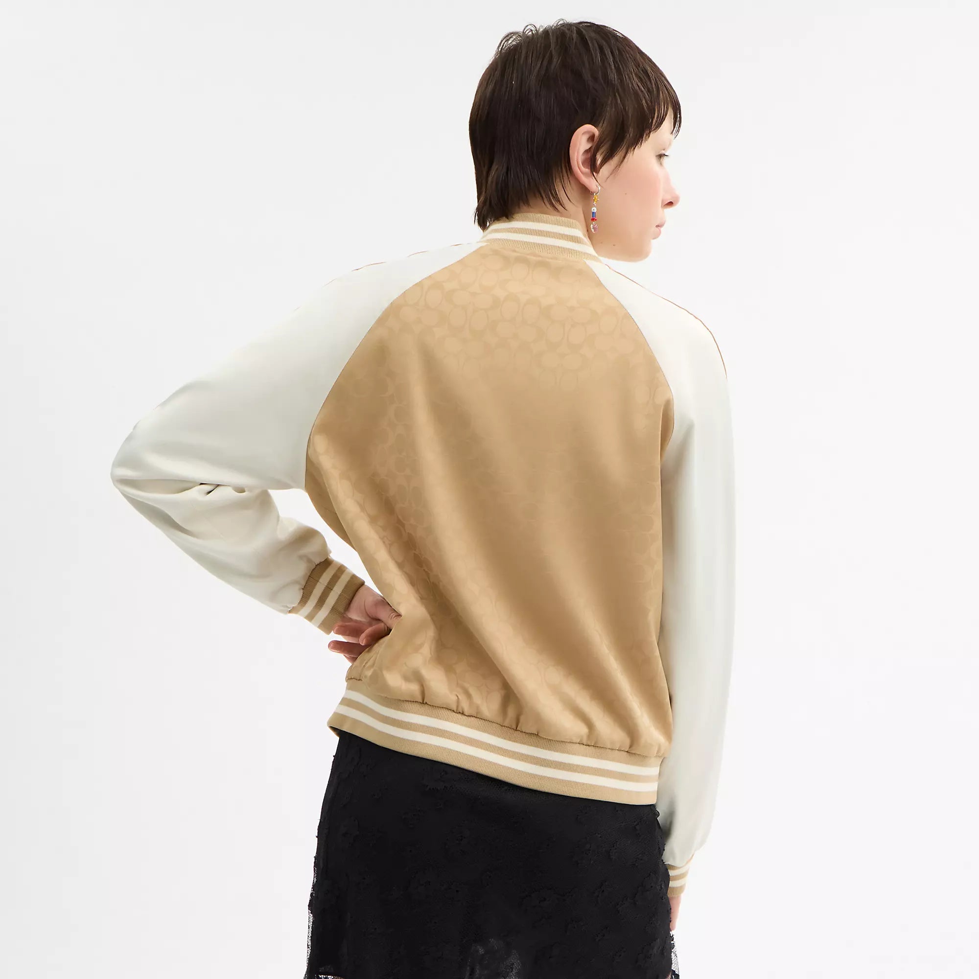 Coach Outlet Reversible Signature Souvenir Varsity Jacket
