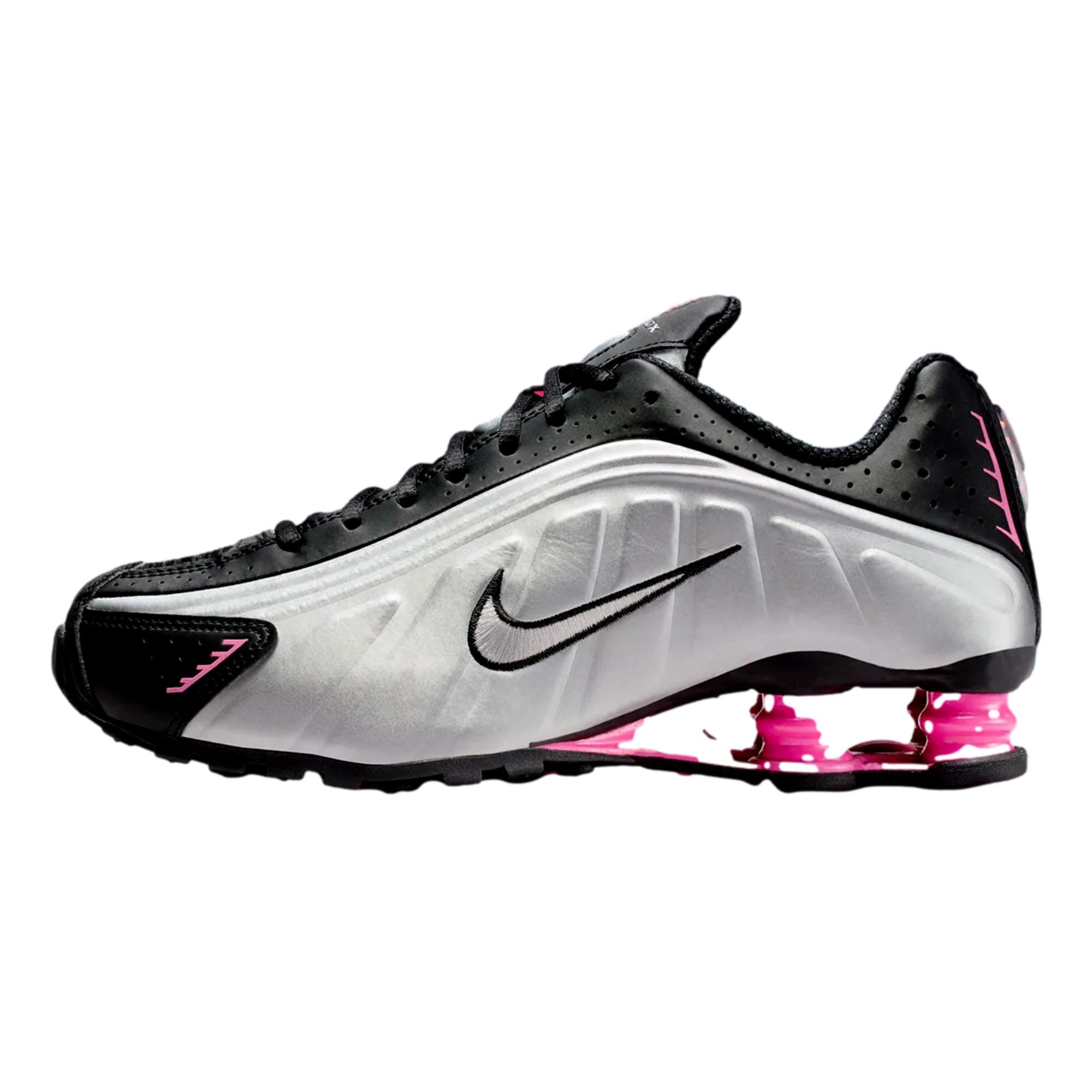 Men's Nike Shox R4 Black / Metallic Silver AR3565-012