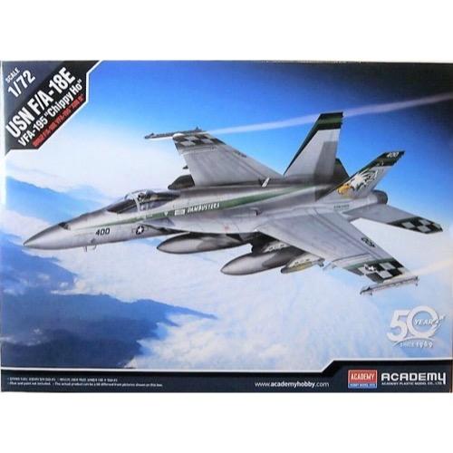 Academy 12565 1/72 USN F/A18E VFA195 Chippy Ho Plastic Model Kit