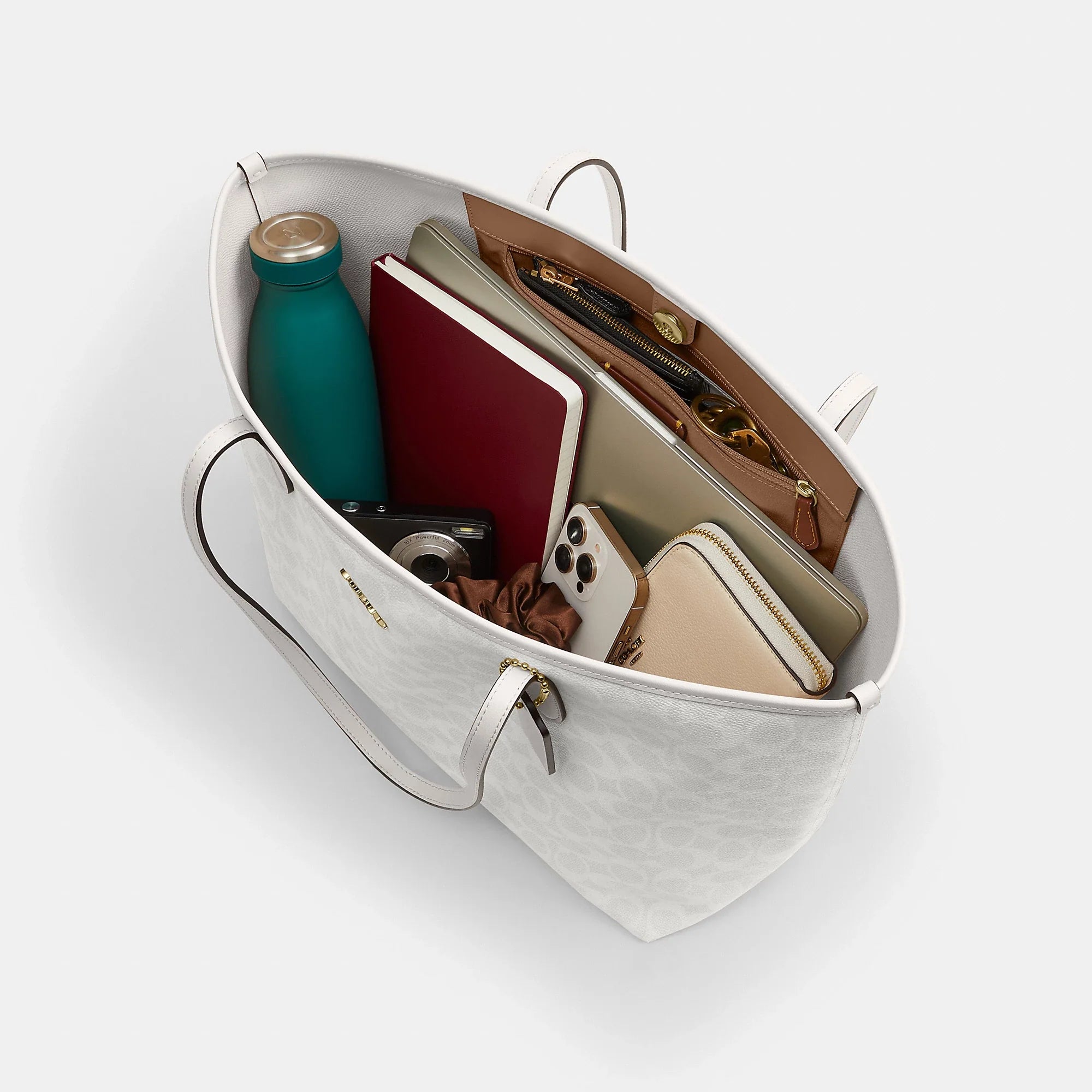 Coach Outlet City Tote Bag In Signature Canvas