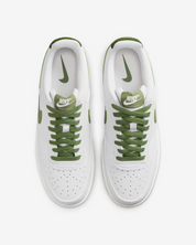 Men's Nike Court Vision Low FJ5480-100 Sneakers White Oil Green Leather Shoes