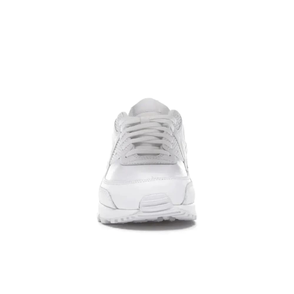 Pre-School Nike Air Max 90 Leather White/White 833414-100
