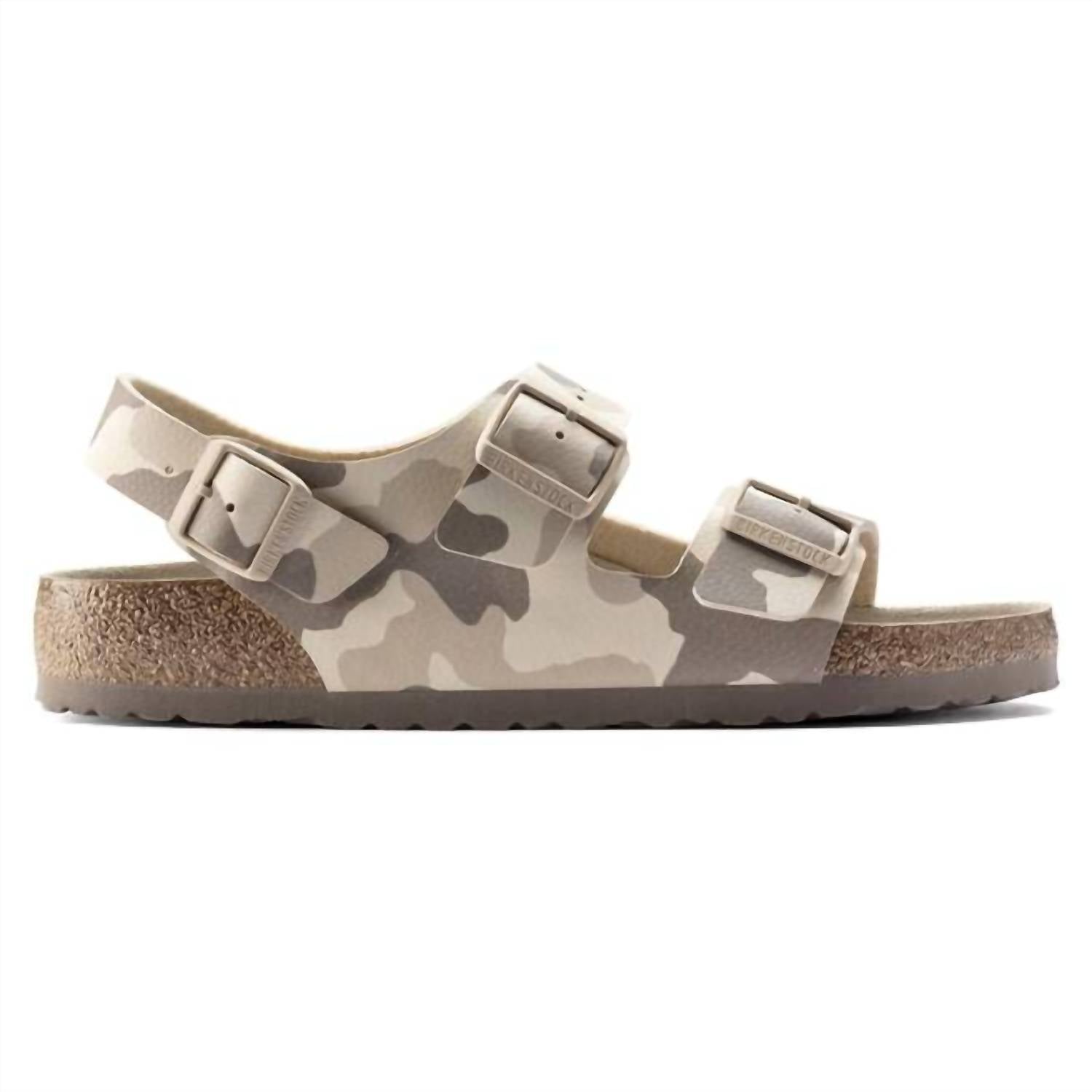 Men's Milano Sandal In Desert Soil Gray/taupe