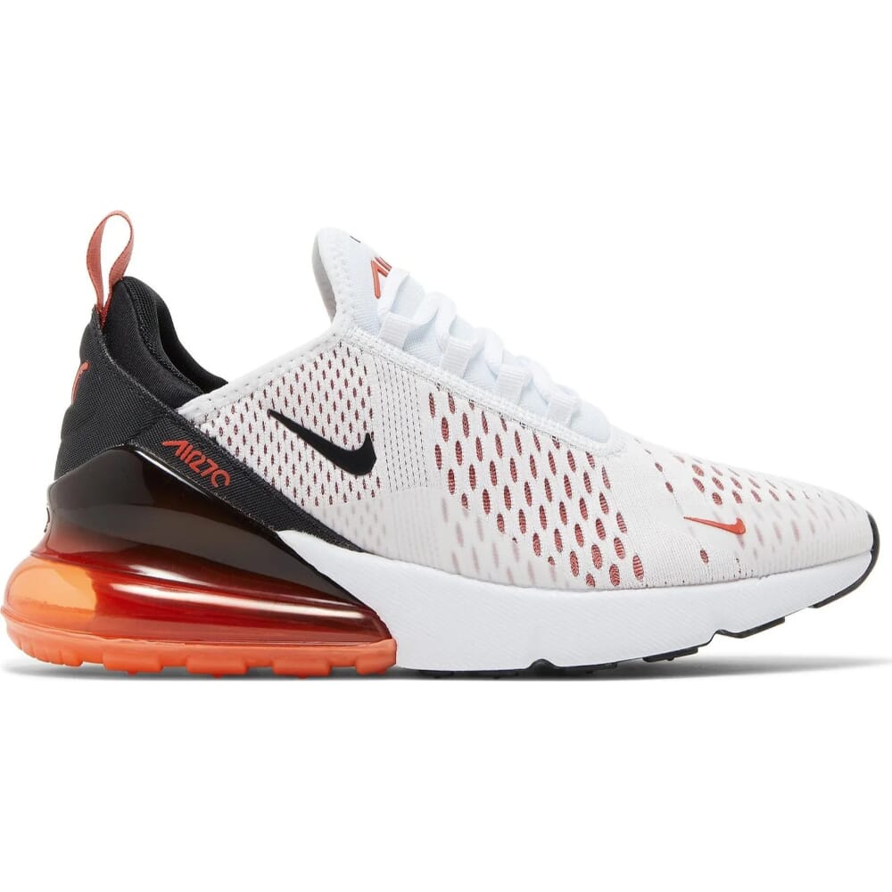 Women's Nike Air Max 270 White/Black-Mantra Orange DZ4439-100