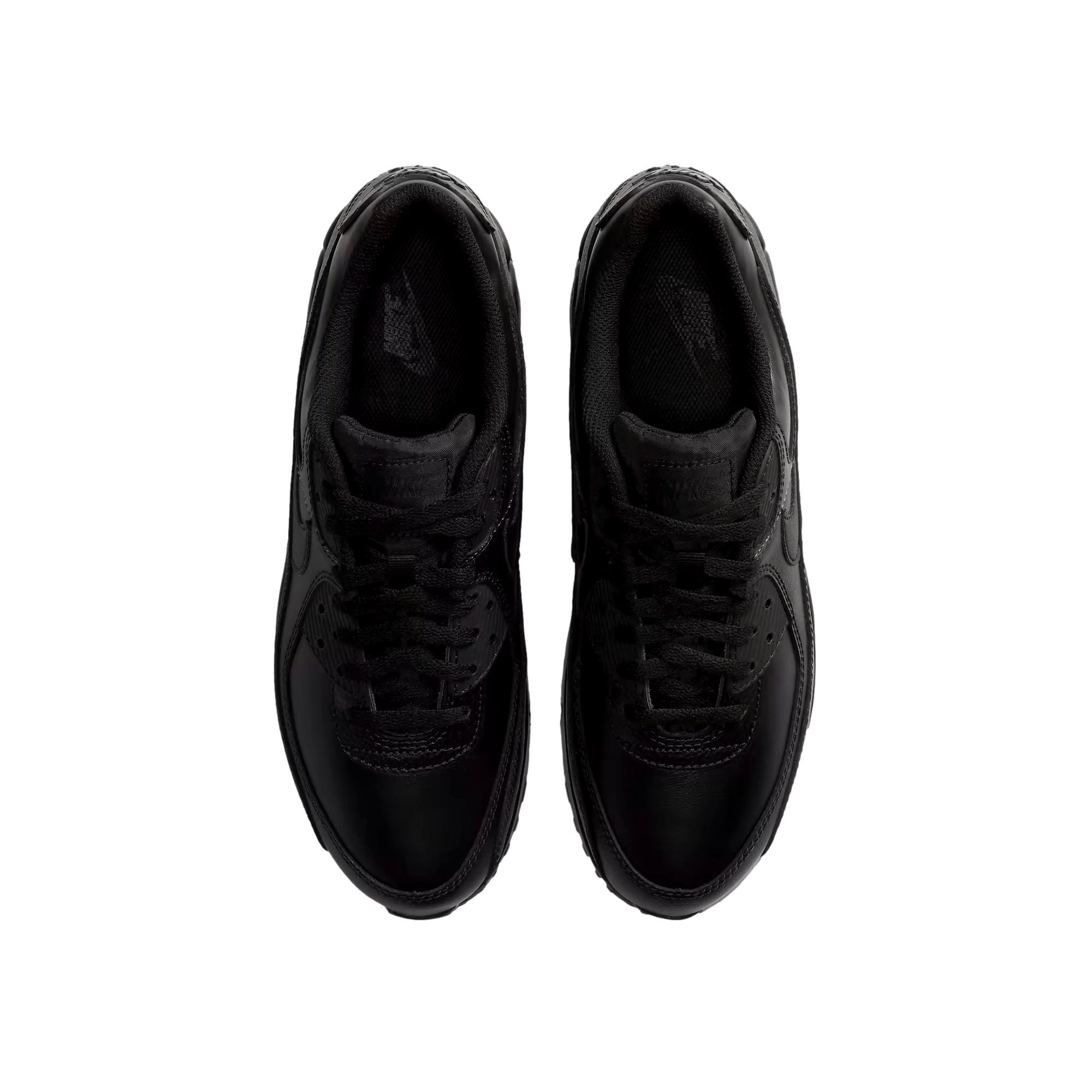 Men's Nike Air Max 90 Leather Black / Black - Black CZ5594-001