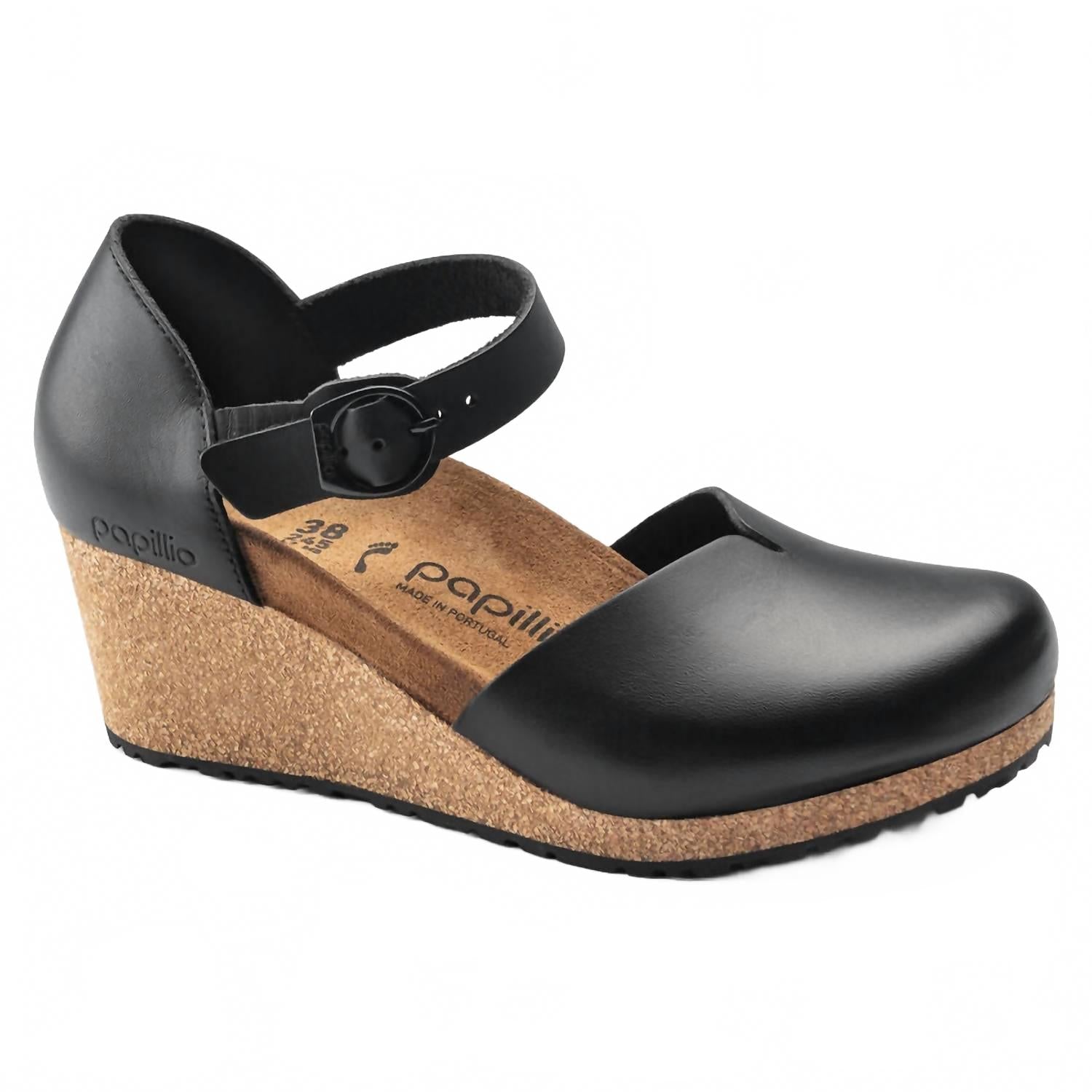 Women's Mary Ring Buckle Sandal In Black