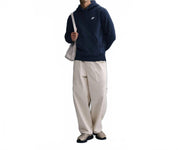 Men's Club Fleece Pull Over Hoodie In Navy