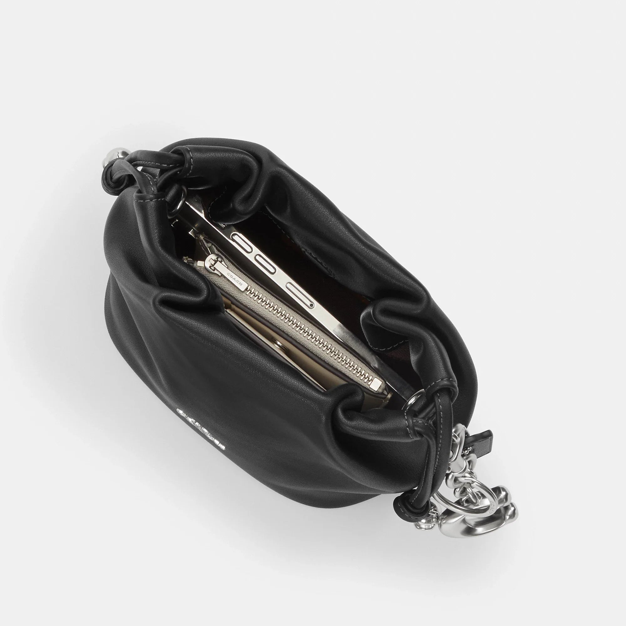 Coach Outlet Faye Mini Drawstring Bag With Ruching