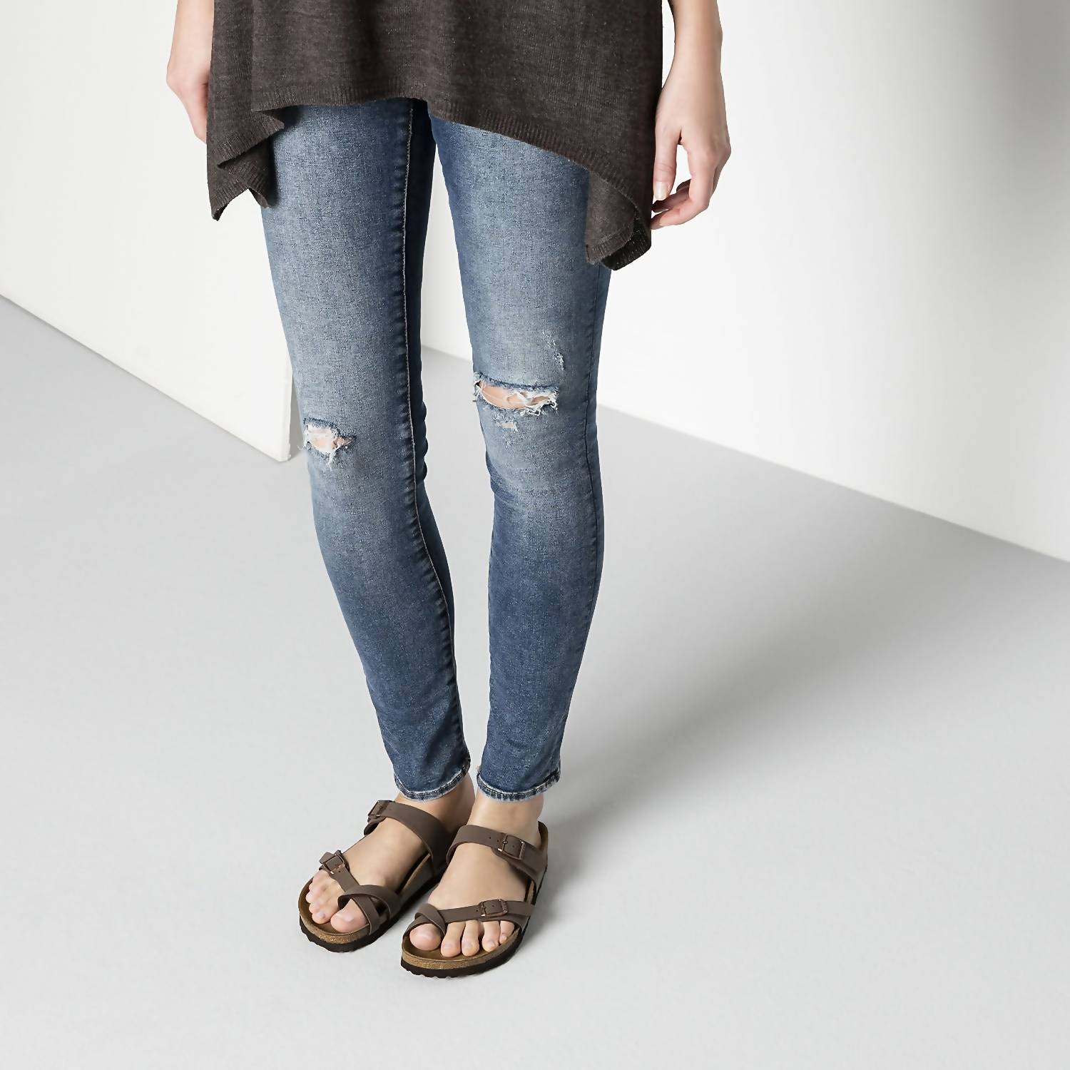 Women's Mayari Birkibuc Sandal In Mocha