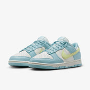Women's Dunk Low Citron Sneakers In Ocean Bliss