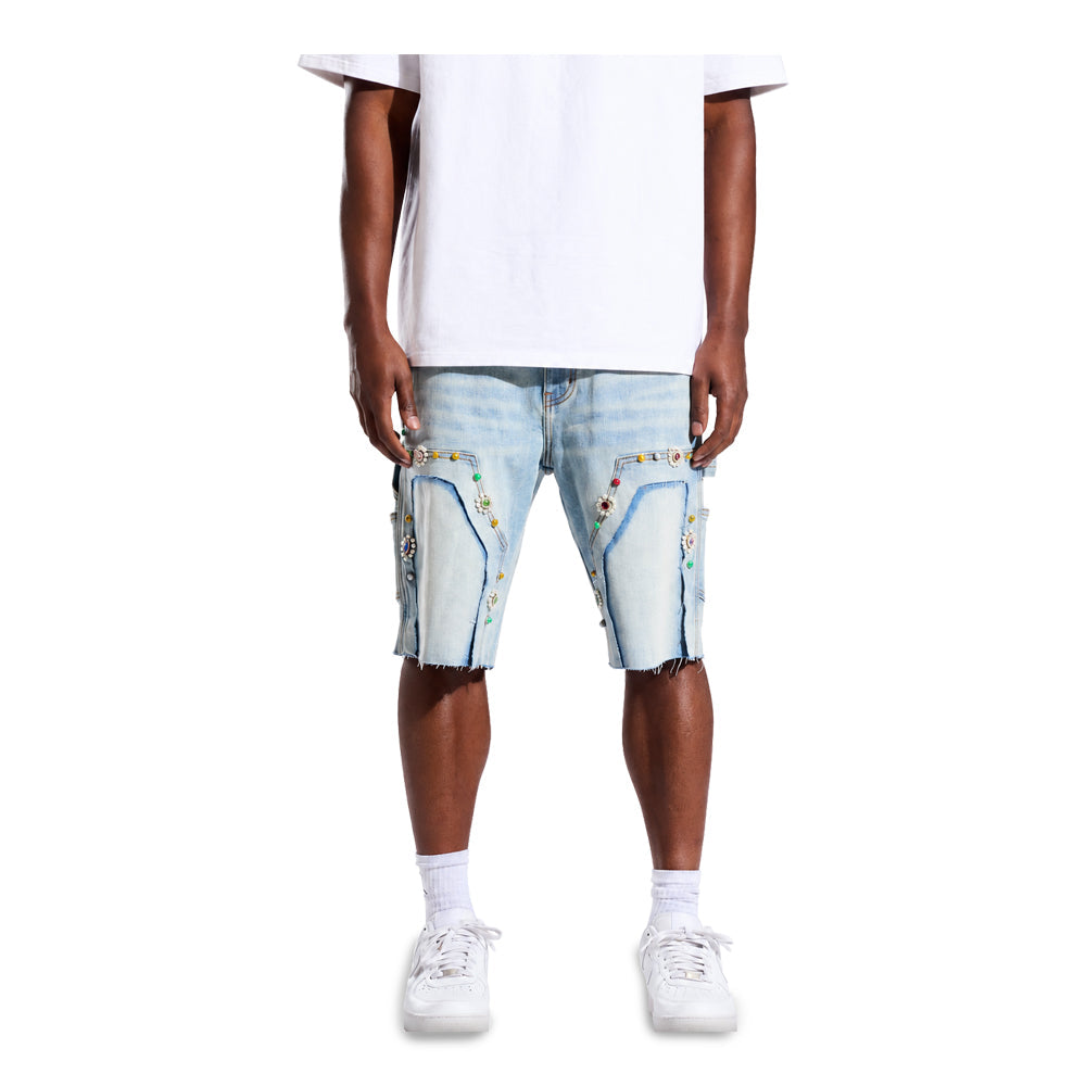 Men's Crysp Denim Lotus Wash Blue CRY-SUM26-020-BLUE