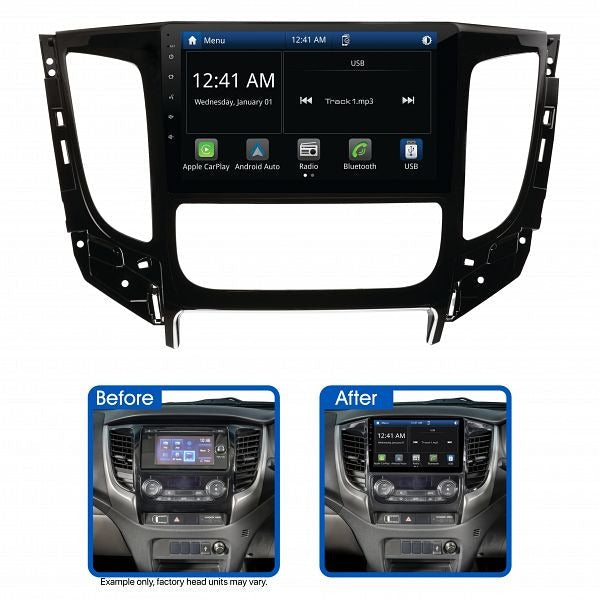 Aerpro AMAMB8 9" Multimedia Receiver for Mitsubishi Triton 2016-2018