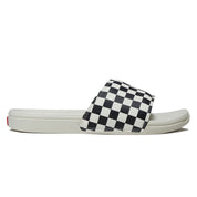 Vans Womens La Costa Slide-On Sandals - Checkerboard Black/Mars