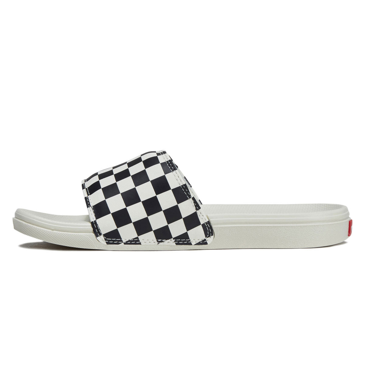 Vans Womens La Costa Slide-On Sandals - Checkerboard Black/Mars
