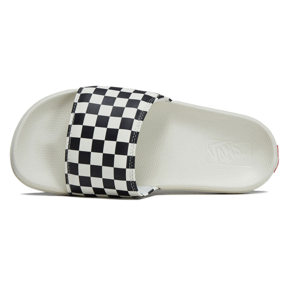 Vans Womens La Costa Slide-On Sandals - Checkerboard Black/Mars