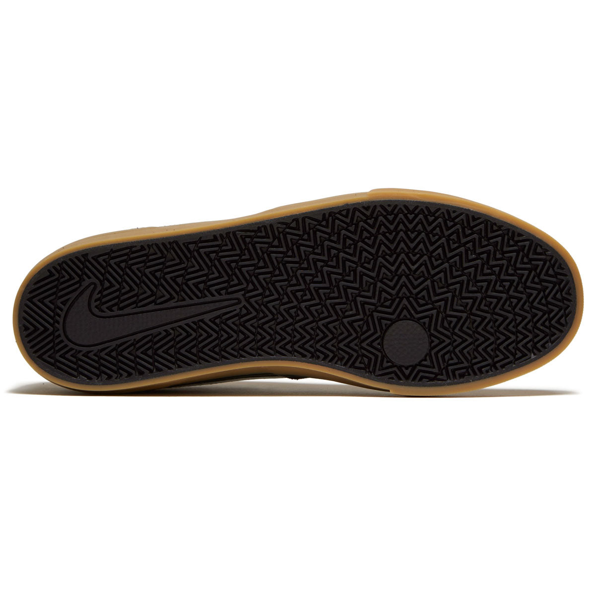 Nike SB Chron 2 Shoes - Black/White/Black/Gum Light Brown