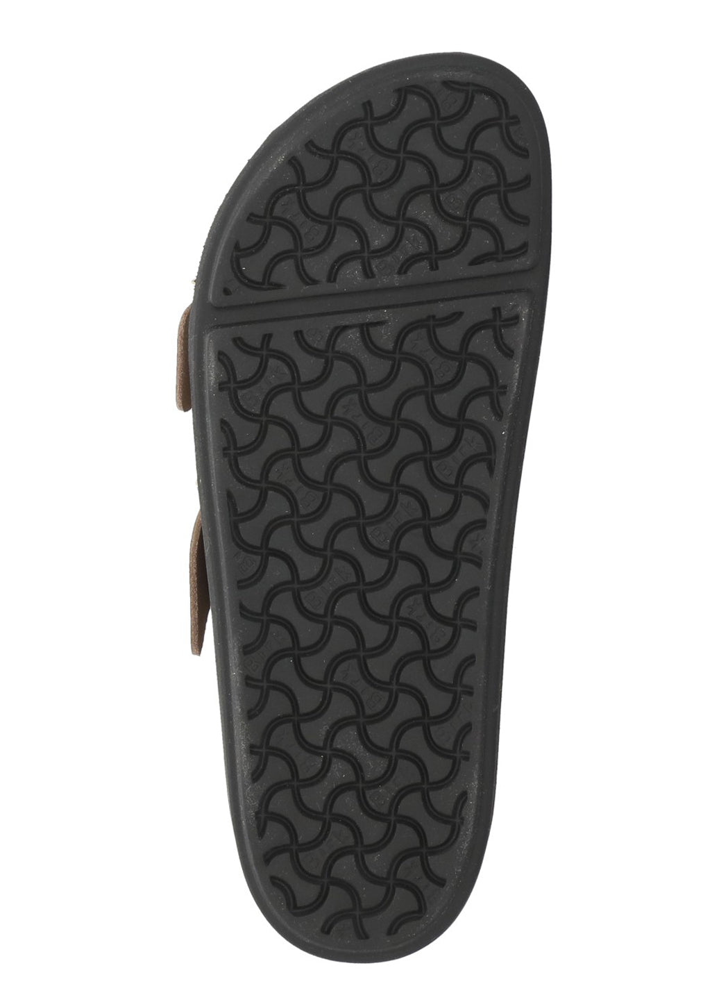 Brown Arizona Droplet Buckle Slippers