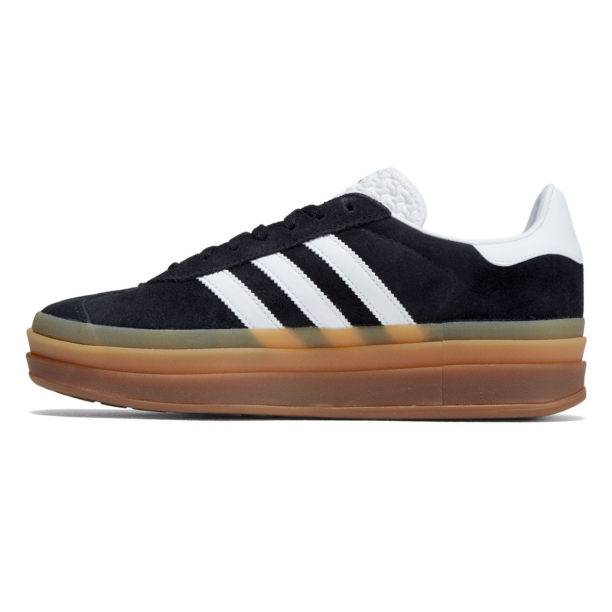 Adidas Womens Gazelle Bold Shoes - Core Black/Ftwr White/Ftwr White