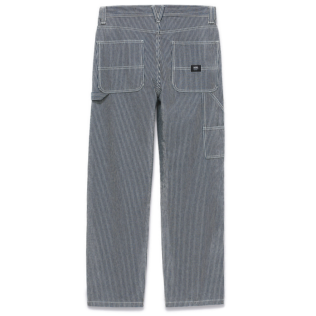 Vans Drill Chore Loose Tapered Carp Hickory Stripe Pants - Indigo