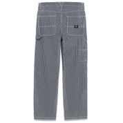 Vans Drill Chore Loose Tapered Carp Hickory Stripe Pants - Indigo