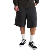Vans Check-5 Baggy Denim Shorts - Washed Black
