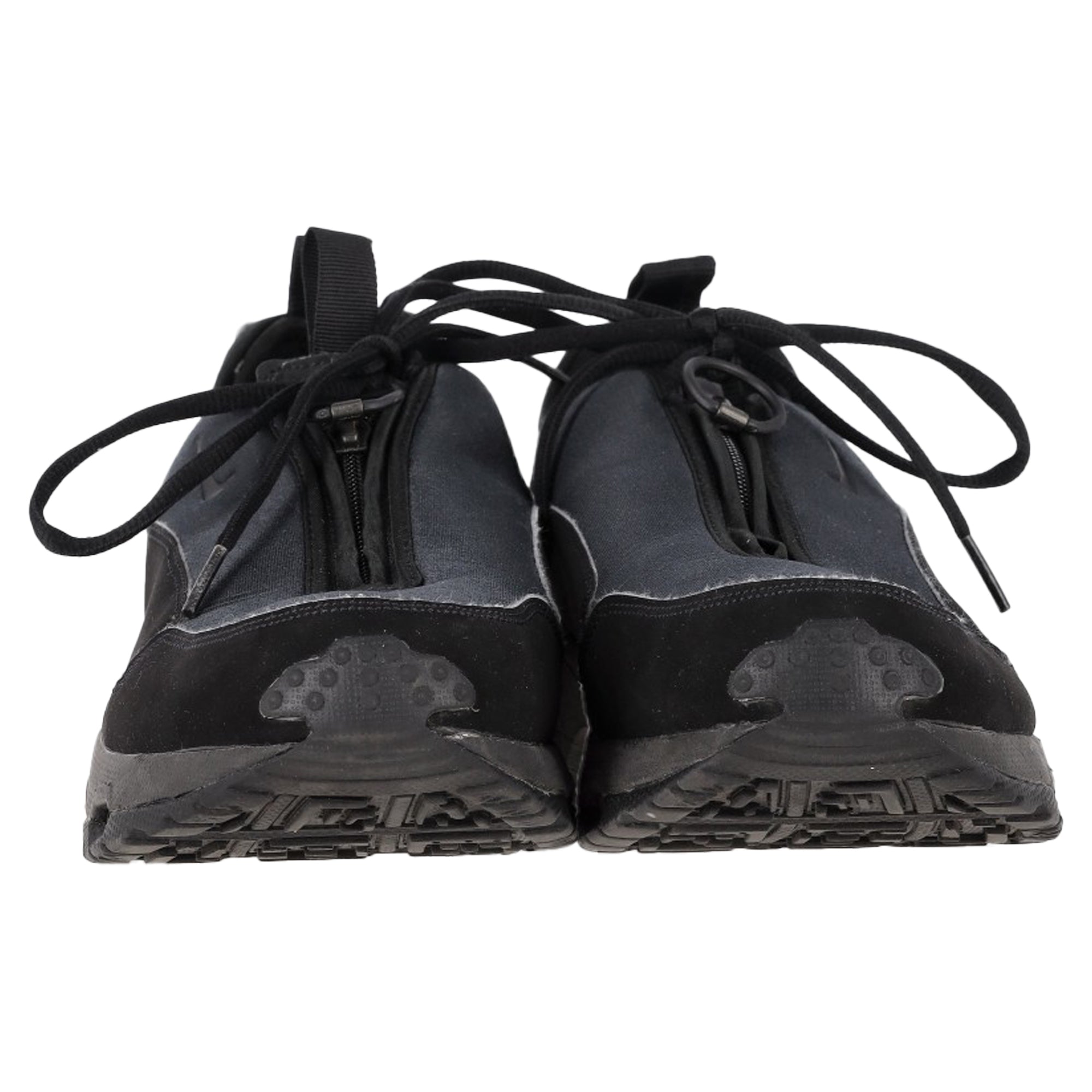 Nike x CDG Homme Plus Air Max Sunder Sneakers in Black Suede
