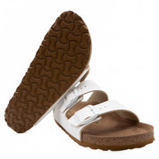 Unisex Arizona Vegan Sandal - Narrow Width In White Birkibuc