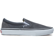 Vans Skate Slip-on Shoes - Pewter/White