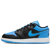 Youth Nike Air Jordan Low- Blue Leather Lifestyle Shoes HTAT112