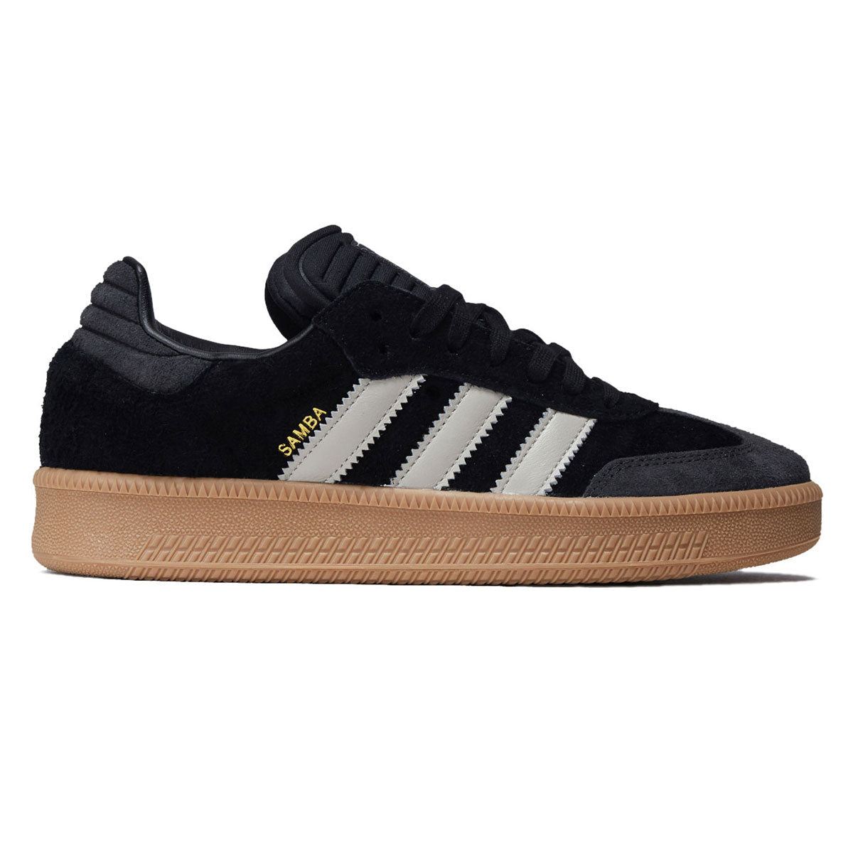 Adidas Samba XLG Shoes - Core Black/Wonder Aluminum/Gum