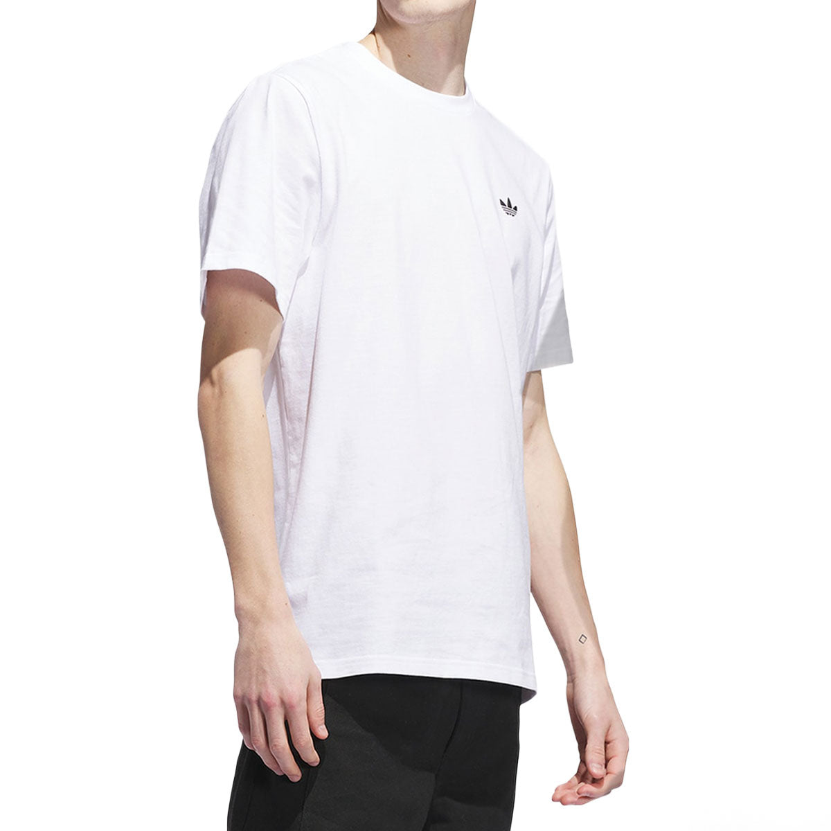 Adidas 4.0 Logo T-Shirt - White/Black 2025