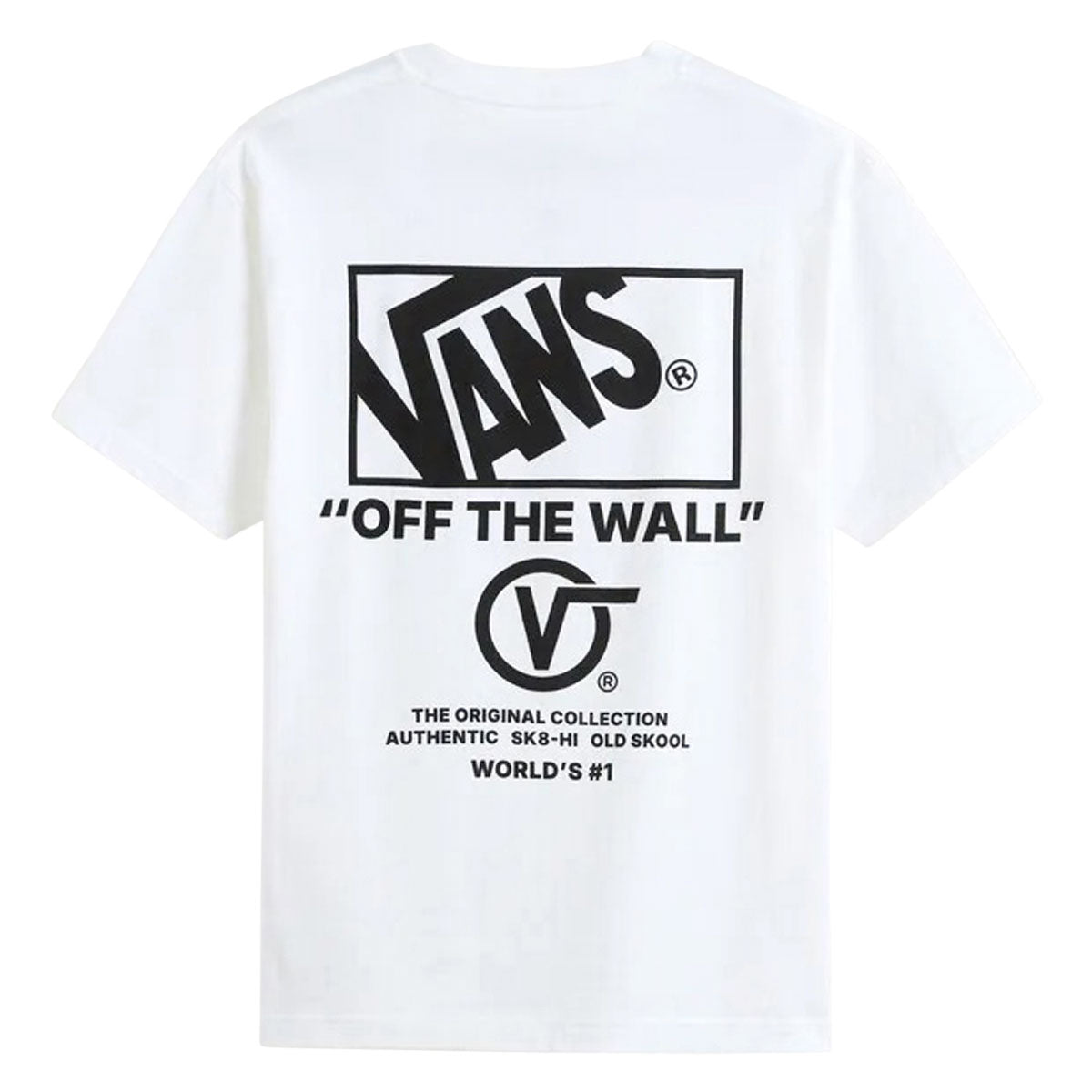 Vans Stacked Hi T-Shirt - White