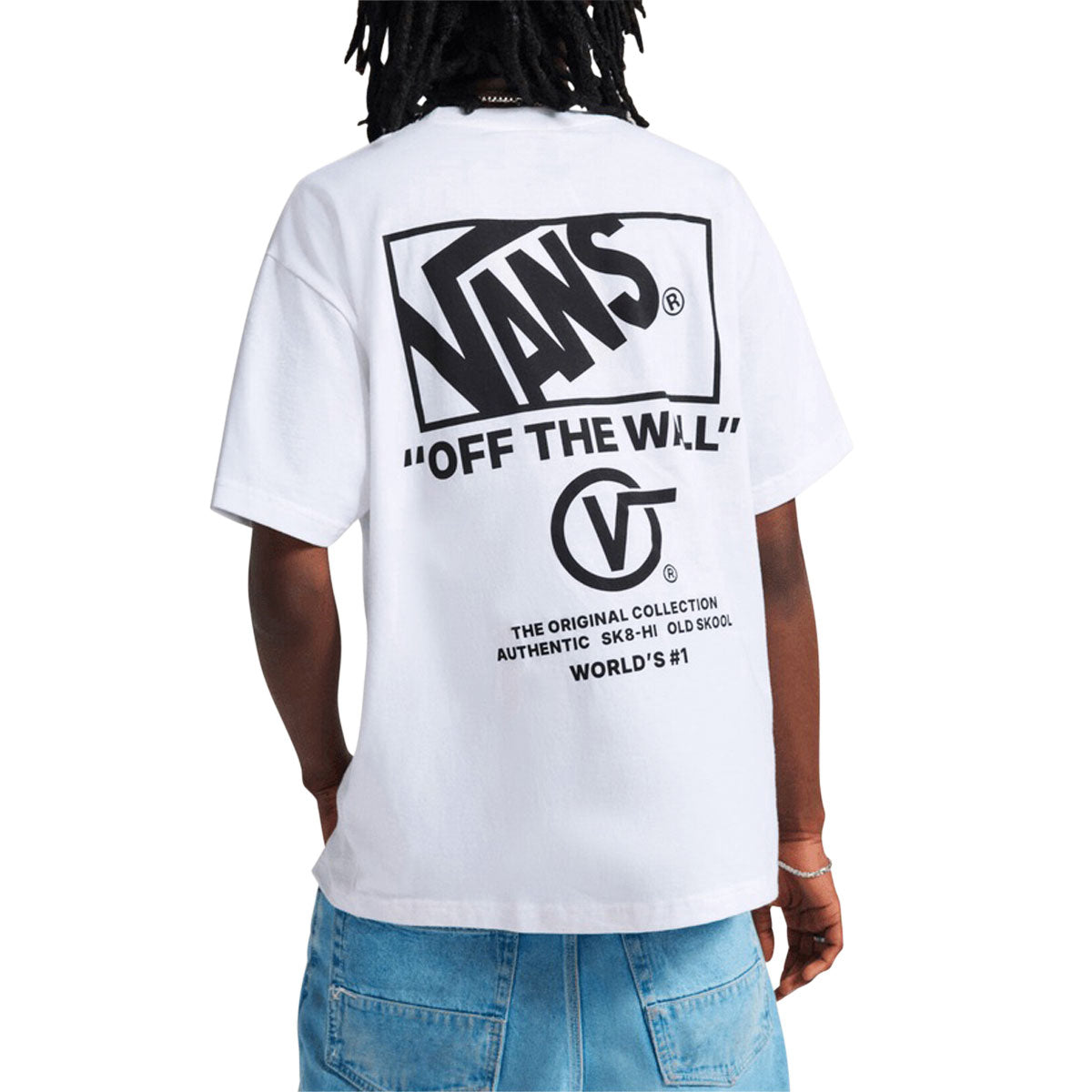 Vans Stacked Hi T-Shirt - White