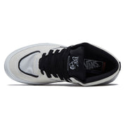 Vans Skate Half Cab Wafflecup Shoes - White/Black