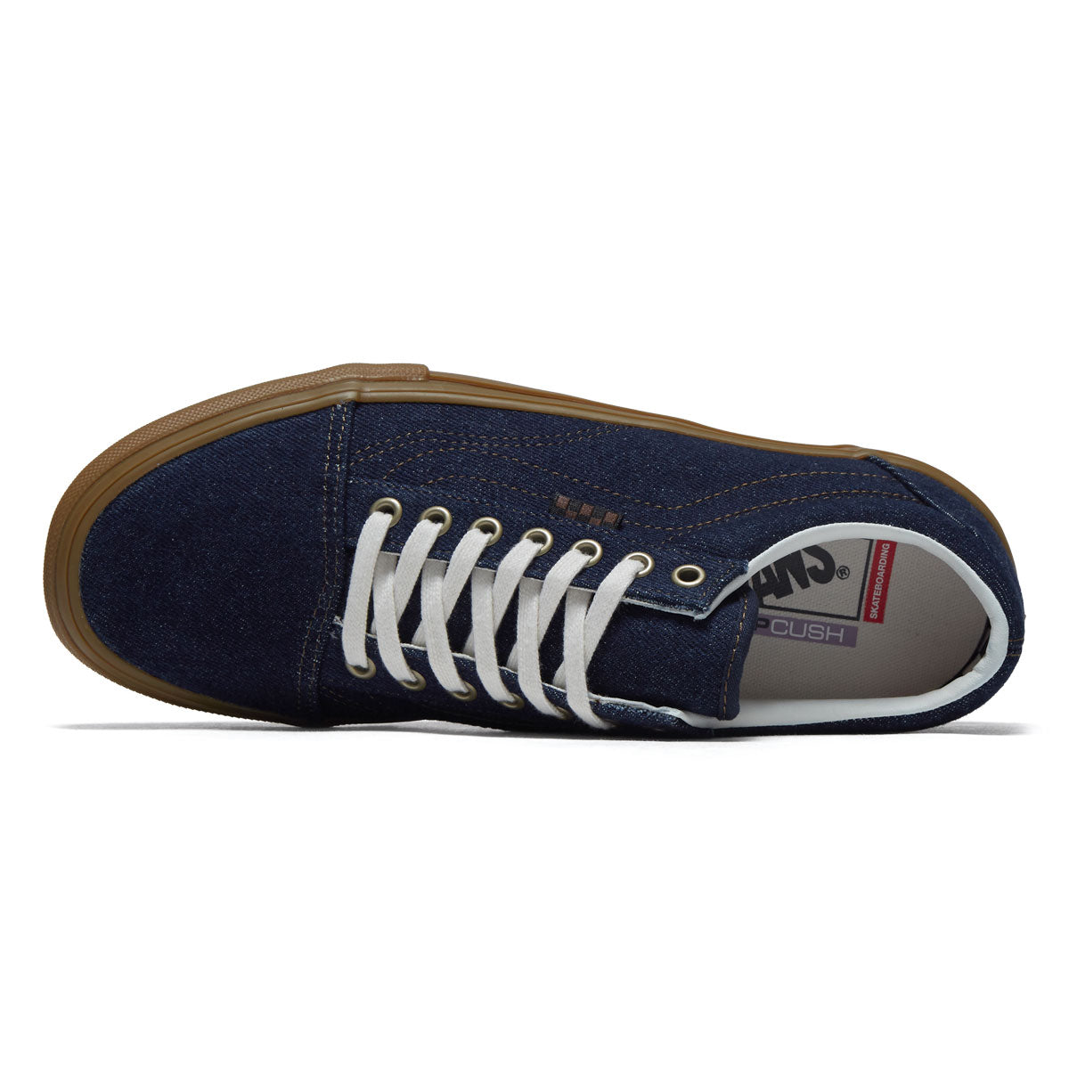 Vans Skate Old Skool Shoes - Blue Denim