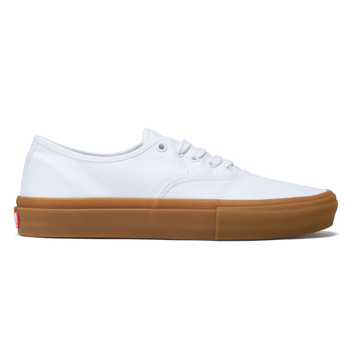 Vans Skate Authentic Shoes - White/Gum
