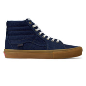Vans Skate Sk8-Hi Shoes - Blue Denim