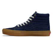 Vans Skate Sk8-Hi Shoes - Blue Denim