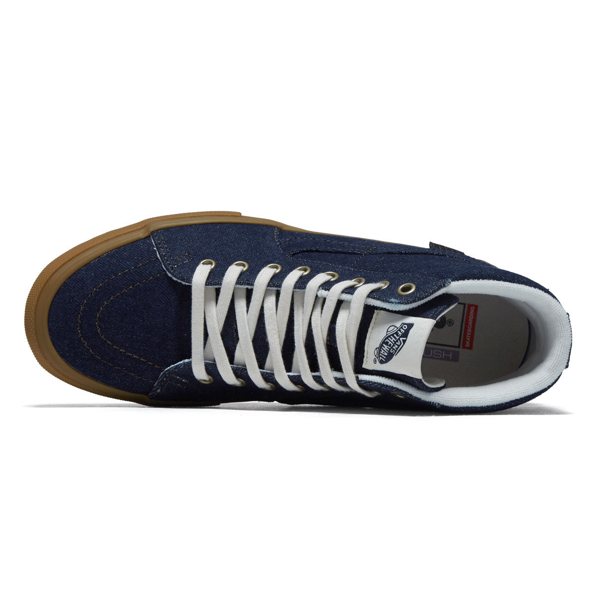 Vans Skate Sk8-Hi Shoes - Blue Denim