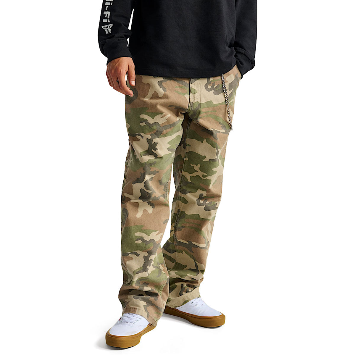 Vans Drill Chore Carpenter Loose Camo Pants - Vintage Camo