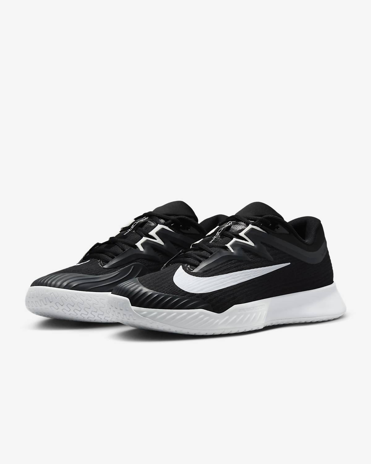 Men's Zoom Vapor Pro 3 Hc Tennis Shoe In Black/white