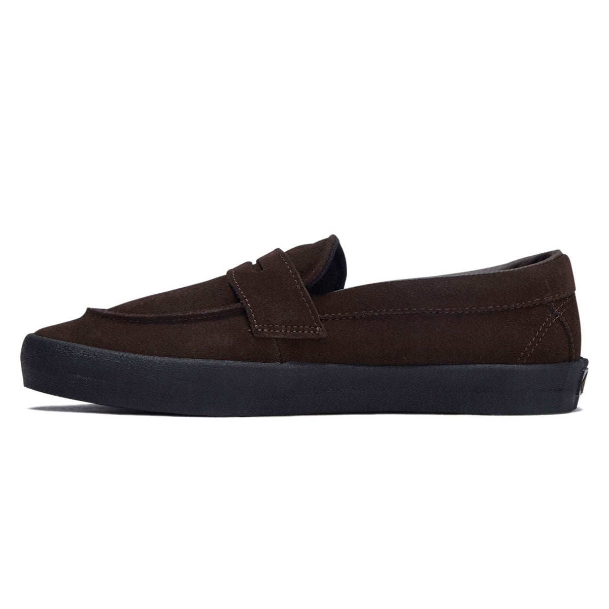 Vans Skate Loafer Shoes - Suede Brown/Black