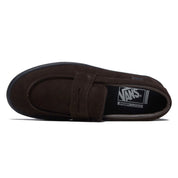 Vans Skate Loafer Shoes - Suede Brown/Black