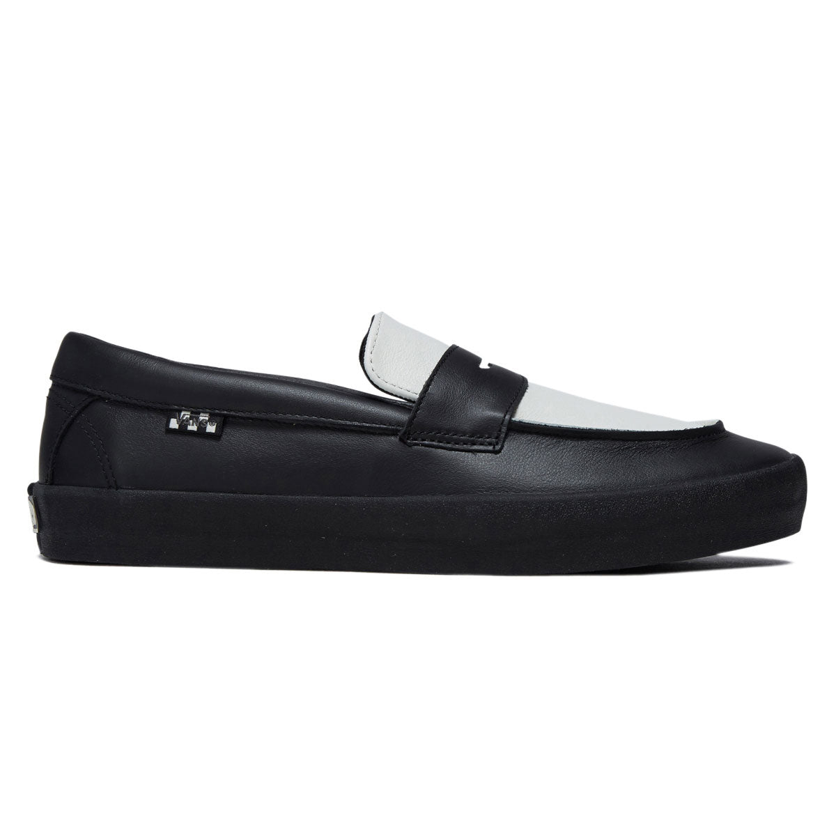 Vans Skate Loafer Shoes - Black/White