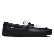 Vans Skate Loafer Shoes - Black/White